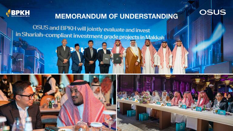 بتشريف معالي أمين العاصمة المقدسة.. أسس توقّع مذكرة تفاهم مع صندوق الحج الإندونيسي (BPKH) في مركاز البلد الأمين لتعزيز الشراكات الدولية وتنمية الفرص الاستثمارية في المملكة العربية السعودية
